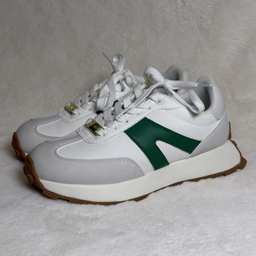 LUCKY STEP Women's Platform Fashion Sneakers Retro Classic Trainers Stylish Shoe